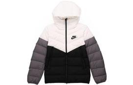 Nike pūkinė striukė žieminė vyriška juoda balta CU0226-100 S