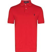 Polo marškiniai trumpos rank. vyrams, Raudona, Ss slim fit-short sleeve-knit
