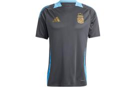Adidas Argentinos Tiro 24 varžybų marškinėliai Futbolo marškinėliai Vyriški Anglies Juodi IQ0815 S