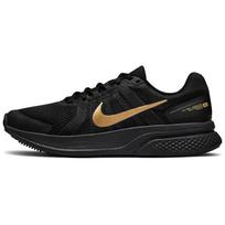 Nike Run Swift 2 Juodi Metaliniai Auksiniai Vyriški Sportbačiai Tamsiai Pilki CU3517-010 44.5