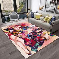 High School DxD Sexy Girl Cartoon Carpet Rug for Home Living Room Bedroom Sofa Doormat Decor,kids Area Rug Non-slip Floor Mat 40x60cm
