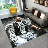 CR7 Goat Ronaldo Football Star Carpet Rug for Playroom Bedroom Living Room Sofa Home Decor,kids Area Rug Non-slip Floor Mat Gift 40x60cm