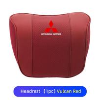 Car Styling Universal Neck Pillow Waist Support Pad Headrest Auto Accessories For Mitsubishi Outlander Lancer L200 ASX Pajero