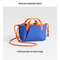 Beneunder LC169 Mini Crossbody Bag vandenyno mėlyna-persimono oranžinė spalva
