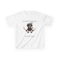 Cappuccino Assassino Kids T-Shirt | Brainrot Meme Shirt Funny Viral Internet Hum S
