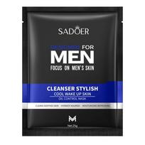 3PCS Men's Mask 25g SADOER Cool Shape Men's Hydrating Mask Sticker 1