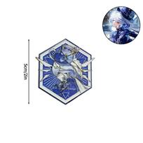 Impact Genshin Brooch Flins Pin Cyrene Brooch Accessories Cosplay Decorations Party Favors Anime Figure Brooch Gifts