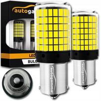 Żarówki P21W 5W 1156 Ba15S Led 144 Led Biały Canbus 2 Szt Mocna Wsteczny