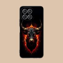 Bull Head Phone Case for Honor 90 80 70 60 50 30 20 10 9 8 7 Pro S SE Lite 5G Soft TPU Shockproof Cover Honor 8
