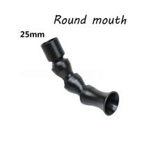 20/25mm Durable Plastic Plumbing Fitting Fish Tank Nozzle Aquarium Water Outlet Duckbill Return Pipe Round mouth 25MM