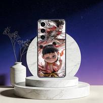 N-Nezha Phone Case For Samsung Galaxy A73,A72,A71,A70,A53,A52,A51,Others Soft Black Cover Samsung a13 5g