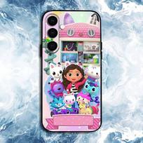 Cartoon Gabbys Dollhouse   Phone Case For Samsung Galaxy A73,A72,A71,A70,A53,A52,A51,Others Soft Black Shell Samsung a71 4g