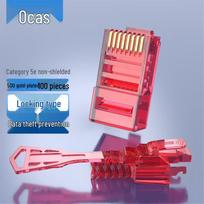AUCAS Cat5e Secure Locking RJ45 Connector
