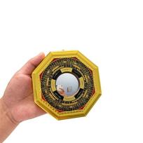 13cm 17.5cm 20.5cm Bagua Feng Shui Mirror Penh Compass Metal Frame Eight Diagrams Mirror Exquisite Octagonal Mirrors