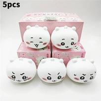 Adorable Self-deprecating Bear Character Keychain Blind Box Collectible Toy Accessory