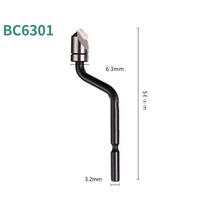 1pc Sliver Metal Chamfer Edge Cutter Head Chamfer Tool Countersunk Blade BC1041 BC1651 BC8301 BC6301 Deburring Trimming Tool