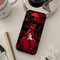 Rapper H-Hades 66 Phone Case For IPhone 17,16,15,14,13,12,11,Plus,Pro,Max,Plus,XS,soft case Black silicone iPhone15promax