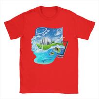 Unisex Women Frutiger Aero World Vaporwave T Shirt 100 Cotton New Arrival Tee Shirts  Clothing Outfits S