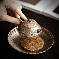 Ceramics Teapots For Loose Tea Retro Ceramic Tea Kettle Present For Tea Lovers China Mainland