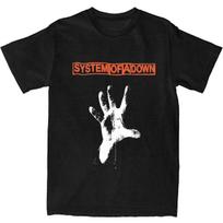 Mens T-Shirt System Of A Down T Shirts Harajuku Music Tour Summer Tee Shirt Funny Casual 100% Cotton Tops Gift S įvairiaspalvis