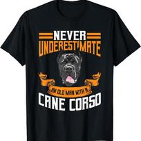Cane Corso Motif For Men Italian Mastiff T Shirt S įvairiaspalvis