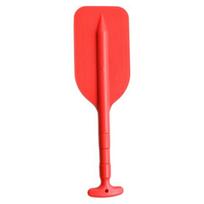 Outdoor T-handle Telescopic Paddle Detachable for Kayak Retractable Oar raudona