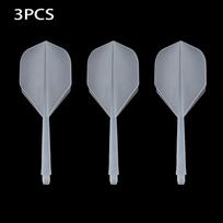 3Pcs Integrated Dart Flights and Shafts Anti-fall Professional Darts Plastic Integrated Dart Shaft and Flights Dart Accessory balta