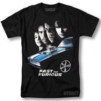 Fast And Furious Shirt 90S Movie Poster Classic Vintage Graphic Design T-Shirt S įvairiaspalvis