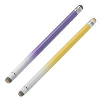 1/2/4Pcs Stylus Pens for Touch Screens Rubber & Fiber Dual Tips Capacitive Stylus Universal Tablet Pen Sensitivity Precision