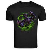 Death Rider Grim Reaper On Horse Graphic T-Shirt S įvairiaspalvis