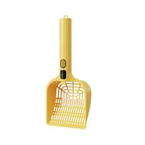 Large Cat Litter Scoop with Smart Spray Function Dustproof Odor Control Cat Waste Shovel for Easy Cleaning of Cat Litter Boxes One Size oranžinė