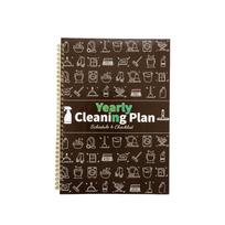 ADHD Cleaning Planner Spiral Bound Notebook for Organizing Daily and Weekly Household Chores and Tasks Journal One Size ruda