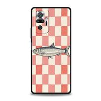 Phone Case For Xiaomi Redmi Note 14 13 12 Pro Plus 5G 9S 9 10 11 4G 14C 13C 12C 10C 9C 9A Soft Cover Sardines aquatic product Redmi Note 13 Pro 5G