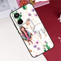 Cute Llama For Realme C75 C71 C55 C53 C67 C61 C33 C63 C51 C65 GT7 15 Pro 10 11 12 13 14 Pro Plus Case For Realme GT6