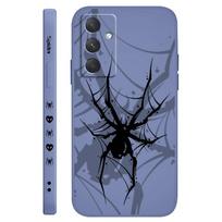 Cool Spider Phone Case For Samsung Galaxy A55 A35 A25 A15 A56 A36 A26 A16 A06 A05 A05S A54 A34 A24 A14 A04 A04S A04E 4G 5G Cover Samsung A54 5G šviesiai mėlyna spalva