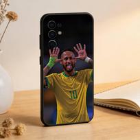 Football Star 10 N-Neymar  Phone Case For Samsung S25,S24,S21,S22,S23,S30,Ultra,S20,Plus,Fe,Lite,Note,10,Black Cover Samsung S105G