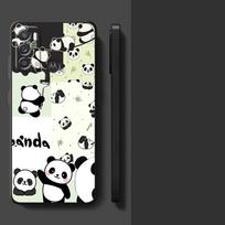 Cartoon Cute Panda Case for Motorola Moto G53 G30 G60s Edge 20 Pro 30 Lite G51 G73 G50 G52 G22 Edge40 G71 G32 Phone Cover Motorola Edge 30