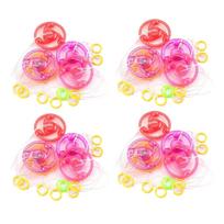 Pull String Gyro Wheel Bulk for Children Luminous Gyro Flywheel 80s Nostalgic Gift for Adult Kids Party Favor Stress Toy