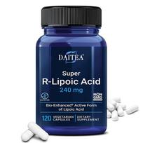 R-Lipoic Acid 240 Mg Dietary Supplement, With Sodium, 120 Capsules Per Bottle 120 Capsules