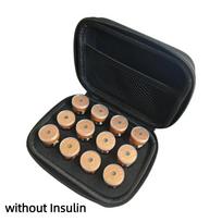 12 Slots Insulin Vial Storage Case 3/10ML Essential Oils Carrying Box  Diabetes Care 10ML