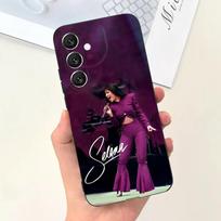 S-Selena Quintanilla Phone Case For Samsung S25,S24,S21,S22,S23,S30,Ultra,S20,Plus,Fe,Lite,Note,10,9,5G Black Cover Samsung S105G