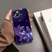 Popular V-Valorant C-Clove Phone Case For iPhone17,16,15,14,13,12,11 Plus,Pro Max Soft Transparent Cover iPhone11PROMAX