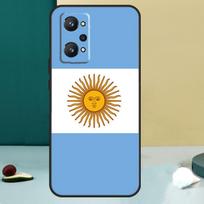 Argentine Flag For Realme 14 13 Pro Plus 10 11 12 GT 5 6 6T GT7 Pro C61 C55 C53 C51 C21Y C25S C75 C67 Case For Realme GT5