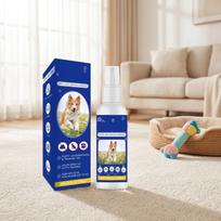 Tualeto dresiravimo purškalas šuniukams ir šunims Pagalba pripratinant prie tualeto Padeda pagreitinti tualeto dresiravimą Atbaido žymėjimą Namuose ir lauke one size beige