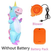 Colorful Inflatable Unicorn Costume For Halloween, Christmas And Stage Performances
