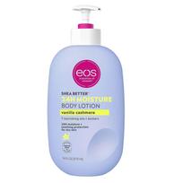 Eos Shea geriau drėkinantis kūno losjonas, Vanilės kašmyras, 16 oz