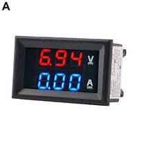 DC100V 10A LED Digitalanzeige Volt Strom Spannungsmesser Voltmeter