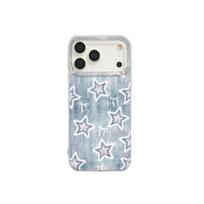 For Samsung Galaxy A20 A21 A23 A24 A25 A26 A31 A32 A33 A34 A35 A36 Ribbon Star IMD Cream Case Galaxy A20 A30