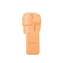 Plastic Gimbal Camera Protective Case Anti-Scratch Dsutproof Screen Protector Colorful Flip Cover for DJI Osmo Pocket 3 oranžinė