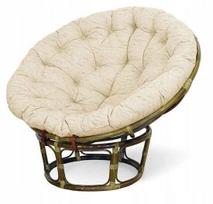 Poduszka Fotel Papasan 130 Cm Wodoodporny Beż